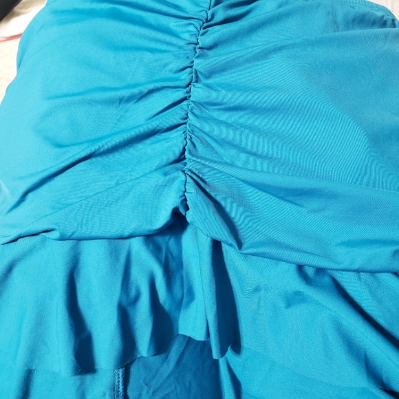 Sz 10 La Blanca  Island Goddess Ruffle Swim Skirt - Picture 10 of 16